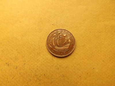 Marea Britanie / Anglia / Regatul Unit Half Penny 1945 - George VI foto