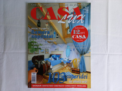 REVISTA &amp;quot;CASA LUX&amp;quot;, NR. 10, OCTOMBRIE 2006, 226 PAGINI foto