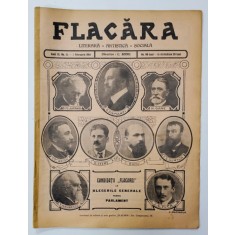 FLACARA , LITERARA , ARTISTICA , SOCIALA , ANUL III , NR. 16 , 1 FEBRUARIE 1914