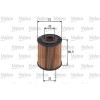 Filtru ulei BMW 1, 3, 3 Compact, 5, X1, X3, Z4 Motor 116 i, 118 i, 120 i, 2.0 i, 316 Ci, 316 i, 316 ti, 318 Ci, 318 i, 318 ti, 320 i, 320 si, 520 i,, Valeo
