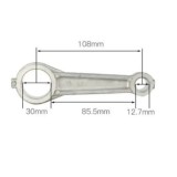 Biela cap compresor de aer aluminiu - 12.7x30x108mm CH138