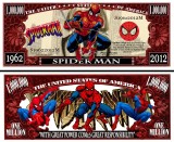 !!! SUA = FANTASY NOTE = SPIDERMAN - 2012 - UNC / SERIA SUPEREROI