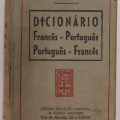 DICIONARIO FRANCES PORTUGUES por ANTONIO A. DORIA , EDITIE INTERBELICA