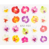 Tatuaj Unghii LUXORISE Flower Symphony, STZ-933