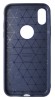Husa silicon bleumarin Full Autofocus pentru Apple iPhone X/XS