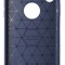 Husa silicon bleumarin Full Autofocus pentru Apple iPhone X/XS