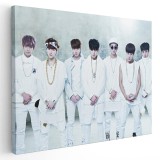 Tablou afis BTS formatie de muzica 2328 Tablou canvas pe panza CU RAMA 30x40 cm