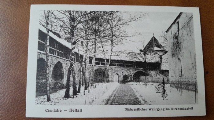 Carte postala, Cisnadie perioada interbelica