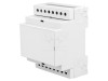 Carcasa Sina DIN ITALTRONIC 4MH53/7.5, 4 Module, PPO, Gri, 90x71x53 mm
