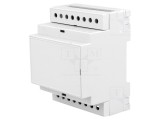 Carcasa Sina DIN ITALTRONIC 4MH53/7.5, 4 Module, PPO, Gri, 90x71x53 mm