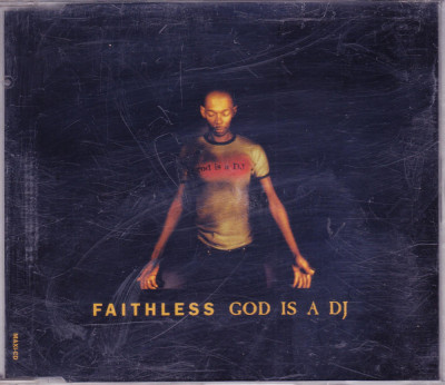 CD House: Faithless - God is a DJ ( 1998, maxi-single original, stare f.buna ) foto