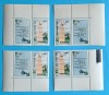 TIMBRE ROM&Acirc;NIA LP1438 a/1997 MONUMENTUL TURISMULUI RUSCA MONTANĂ -SET 4 TIMBRE CU 4 VINIETE -MNH, Nestampilat