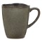 Cană Ceramică, Model Gri Verde, Capacitate 380 ml, Diametru 9 cm, &Icirc;nălțime 11 cm, Compatibilă Mașină De Spălat Vase și Cuptor Cu Microunde