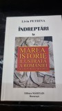 Indreptari la Marea istorie ilustrata a Romaniei si a Republicii Moldova - Liviu Petrina