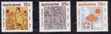 C1634 - Surinam 1973 - Aniversari 3v.neuzat,perfecta stare, Nestampilat