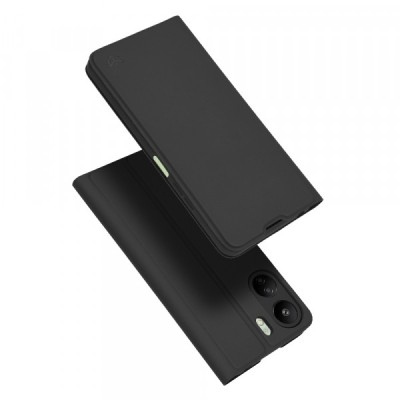 Husa pentru Xiaomi Poco C65 / Redmi 13C, Techsuit, Magskin Book, Neagra foto