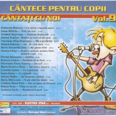 CD Cântați Cu Noi Vol.9 (Cântece Pentru Copii), original, holograma