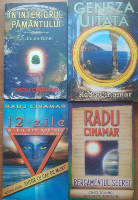 Radu Cinamar - Geneza uitata+Pergamentul secret+In interiorul pamantului+12 Zile