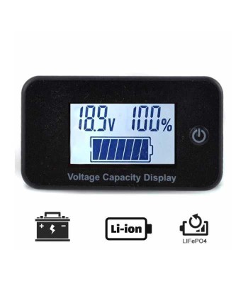 Voltmetru digital 5-100V Voltage Capacity Display foto