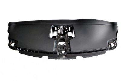 NEW ORIGINAL BLACK LEATHER DASHBOARD PORSCHE CAYENNE 2018 - 9Y1857033P foto