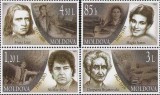 MOLDOVA 2011, Aniversari, Personalitati, MNH, serie neuzata