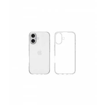 Husa Clear Silicon Pentru iPhone 16 Transparenta foto