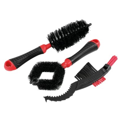 Set perii pentru curatat motociclete 3buc Garage AutoRide foto