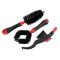 Set perii pentru curatat motociclete 3buc Garage AutoRide