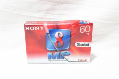 Caseta video SONY Video8 Standard MP 60 P5-60MP3 Video 8 60 minute - sigilata foto