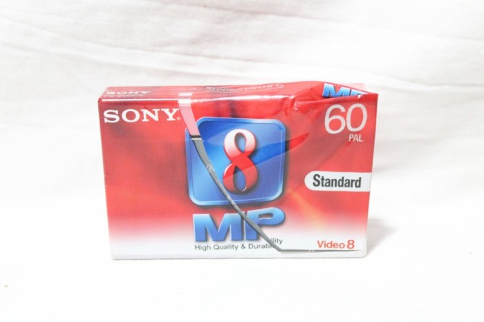 Caseta video SONY Video8 Standard MP 60 P5-60MP3 Video 8 60 minute - sigilata