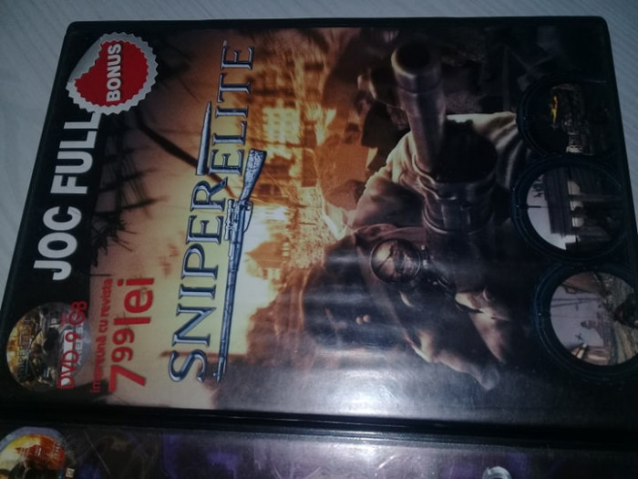 2 Jocuri FULL,DVD PC,Hard to Be A God /Sniper elite,pozele reprezinta realitatea