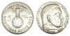 Q408 GERMANIA NAZISTA 5 MARCI REICHS MARK 1936 F ARGINT EF, Europa