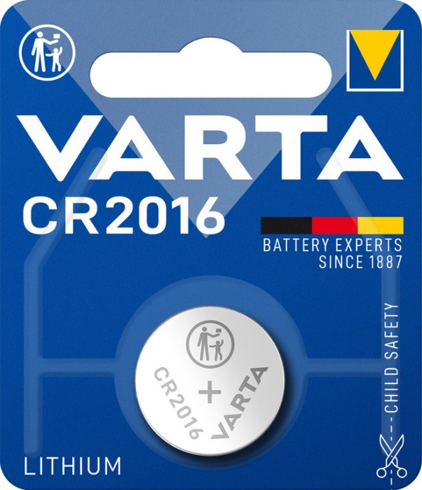 Baterie Varta CR2016 pentru Telecomenzi cheie