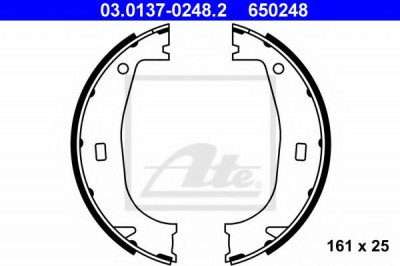 Set saboti frana, frana de mana BMW Seria 3 Cupe (E36) (1992 - 1999) ATE 03.0137-0248.2 foto