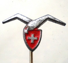 II.066 INSIGNA STICKPIN ELVETIA AVIATIE PRO AERO