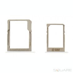Suport SIM Samsung A3, A300, White foto