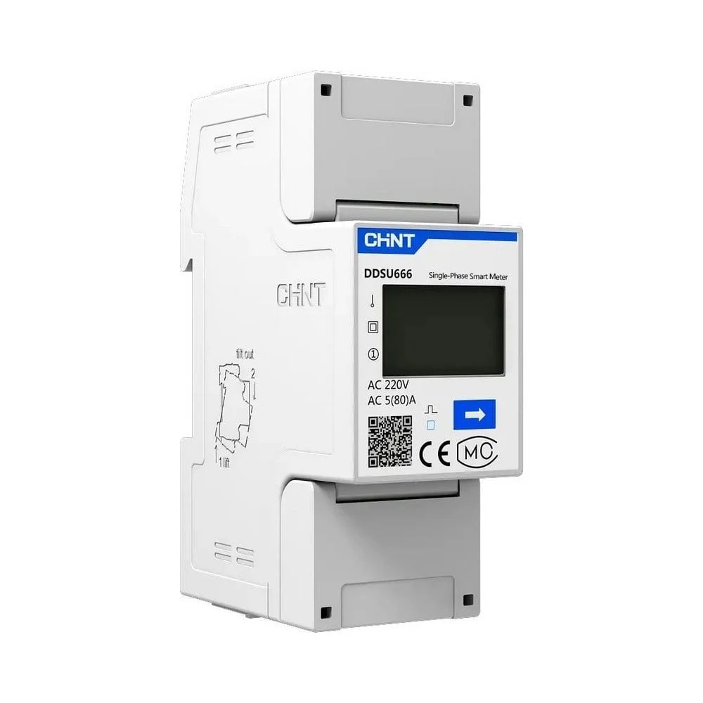 Contor inteligent monofazat CHiNT DDSU666 pentru invertor Solax, RS485 ...