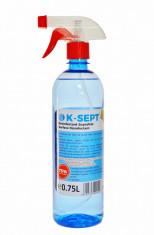 Dezinfectant de suprafete 750 ml, 75% alcool, K-Sept, Kynita, cu pulverizator foto