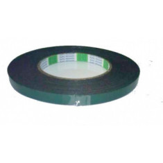 Banda dublu adeziv verde 10mm x 5m