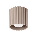 Plafonieră Aura 1 Taupe Gu10