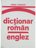 Irina Panovf - Dictionar roman-englez (Editia: 1976)