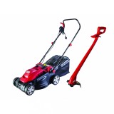 Set masina de tuns iarba 1600W si trimmer 250W RD-LMGT01