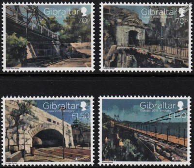 GIBRALTAR 2018 EUROPA CEPT PODURI foto