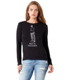 Cumpara ieftin Bluza dama neagra - Not a hugger - M, THEICONIC