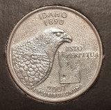 25 centi USA - SUA - 2007 P - Idaho (States + Territories), America de Nord