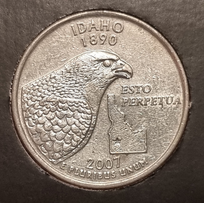 25 centi USA - SUA - 2007 P - Idaho (States + Territories)