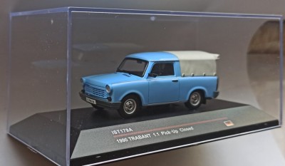 Macheta Trabant 1.1 Pick-Up cu prelata - IST 1/43 foto