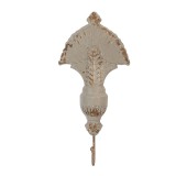 Cumpara ieftin Cuier perete metal bej auriu vintage 16x4x33 cm