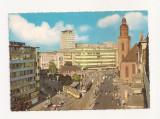 FA44-Carte Postala- GERMANIA - Frankfurt, Hauptwache, circulata 1968, Fotografie