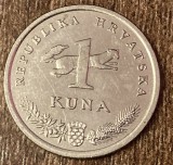 C50 - Moneda foarte veche - Croatia - 1 kuna - 2001